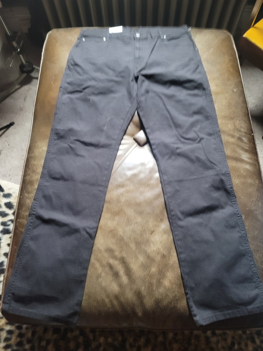 Dickies Black Dungaree Jean Regular Fit